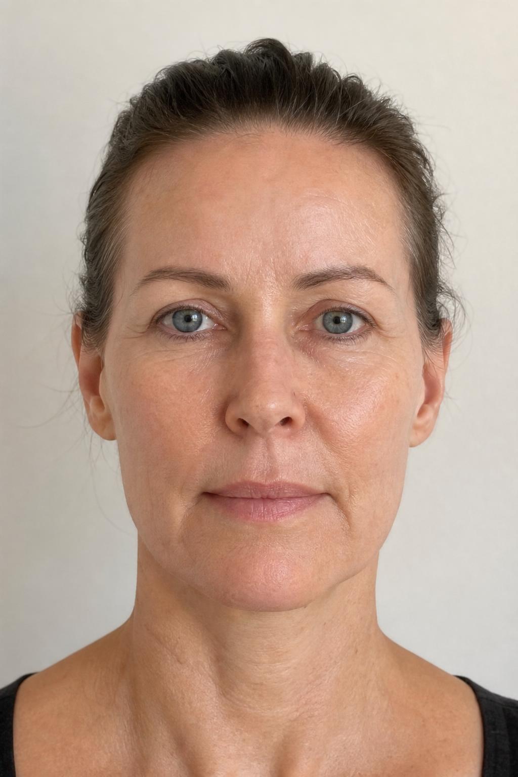 After Triple Lift Facial treatment